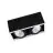 Ledvance LED Spot plac Multi uchylny Czarny-Valkoinen 2x30W 5400lm 38D - 830 Ciepła Biel | Aukko 320x160mm