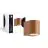 D'Lite Światło Ścienne Vossem Bronze| IP54 - Nadaje Się Do 1x GU10 