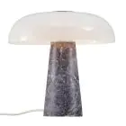 DFTP by Nordlux Lampa Stołowa Glossy Marmur i Szkło Szary | 320mm - Nadaje Się Do 1x E27