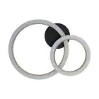Eglo Lampa sufitowa Calliera Stal Czarny Złoty 12W 1500lm - 840 Zimna Biel | IP20 - Ściemnianie 